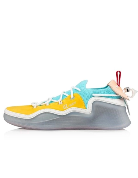 Christian Louboutin Runner Arpoador Man Version Multi Veau Velours