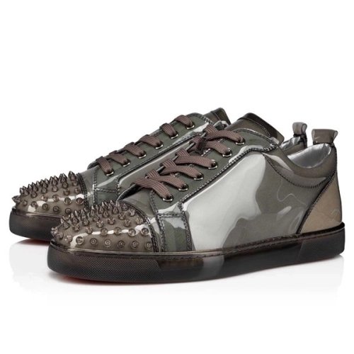 Christian Louboutin Louis Junior Sasso/clear Sasso PVC