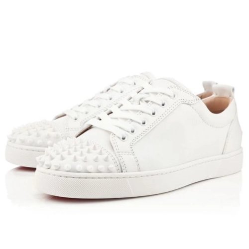 cheap Christian Louboutin Louis Junior SP White/white Calf sale