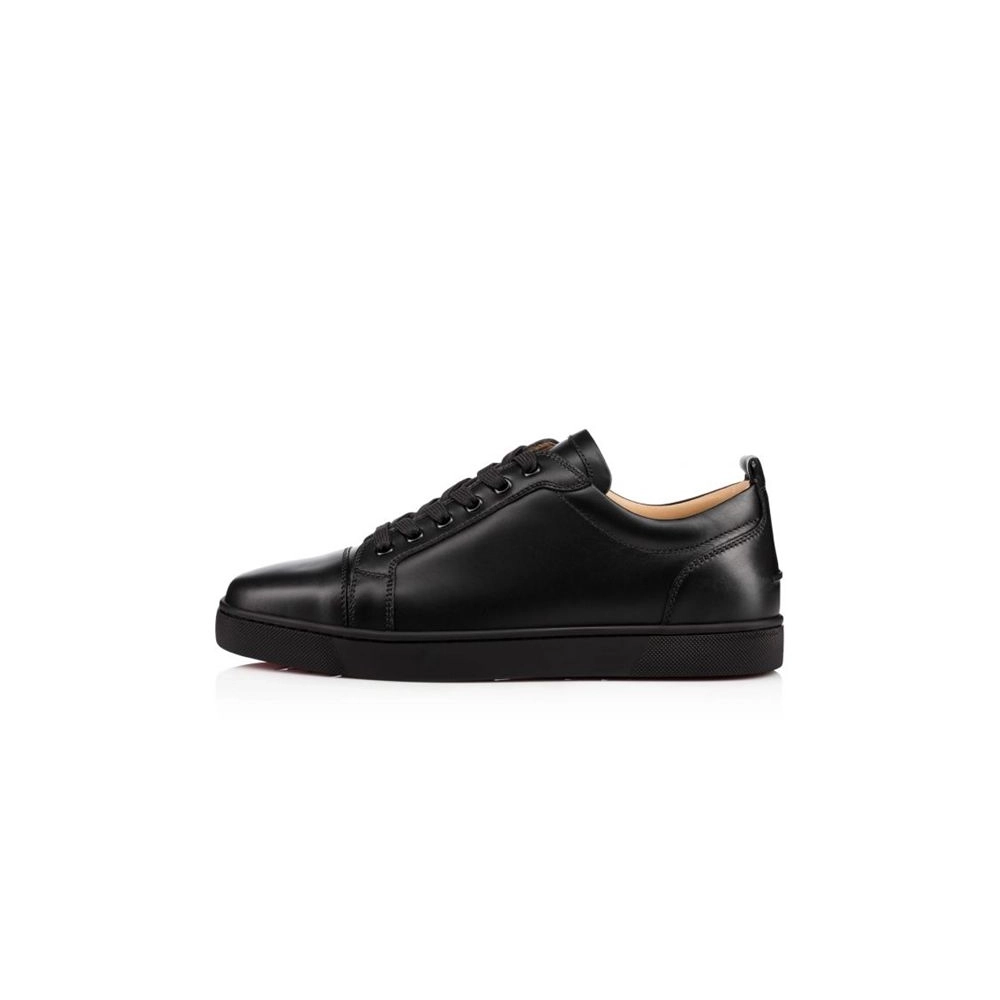 cheap Christian Louboutin Louis Junior SP Black/black Calf Sneaker sale
