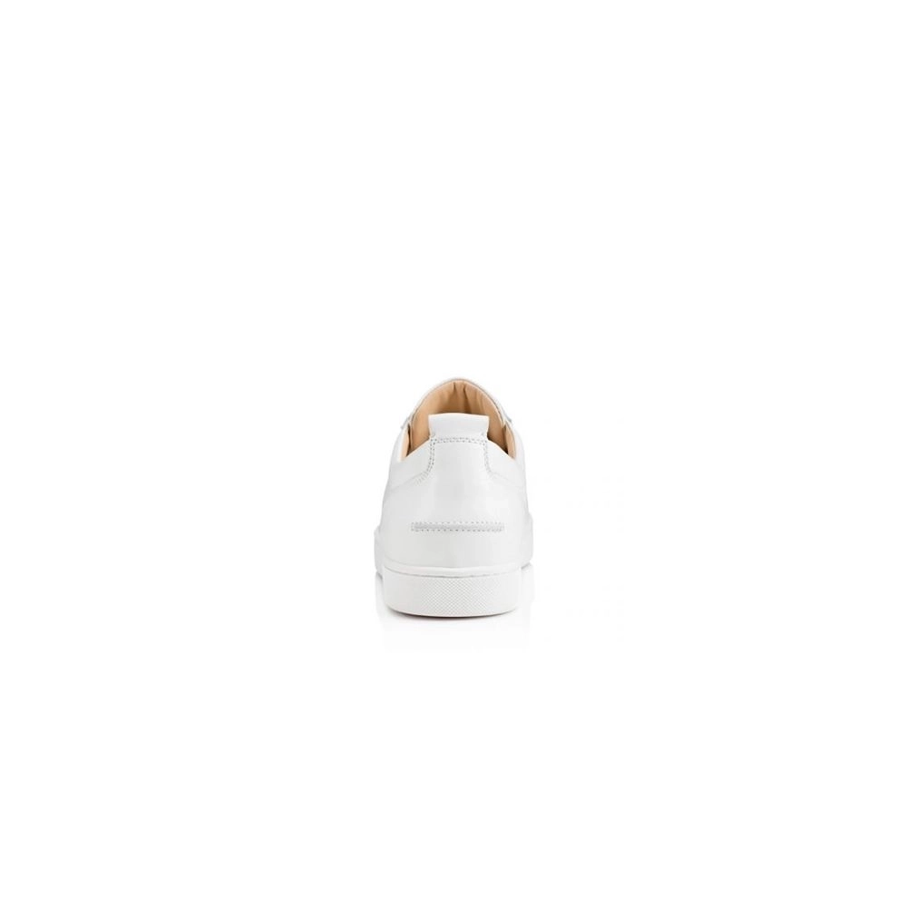 cheap Christian Louboutin  Louis Junior White Calf sale