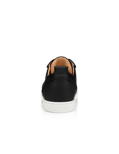cheap Christian Louboutin  Louis Junior Orlato Black Gomme sale