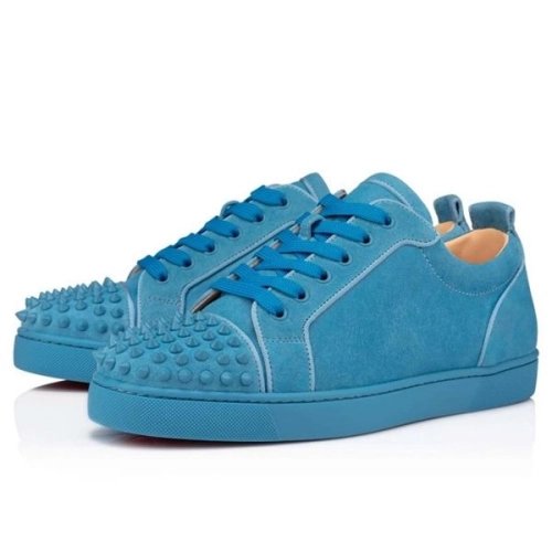 cheap Christian Louboutin Fun Louis Junior SP Panorama/panorama Mat Velvet sale