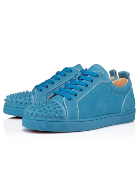 cheap Christian Louboutin Fun Louis Junior SP Panorama/panorama Mat Velvet sale