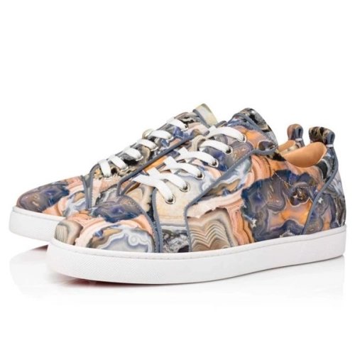 cheap Christian Louboutin Louis Junior Spikes Orlato Multi Neoprene sale