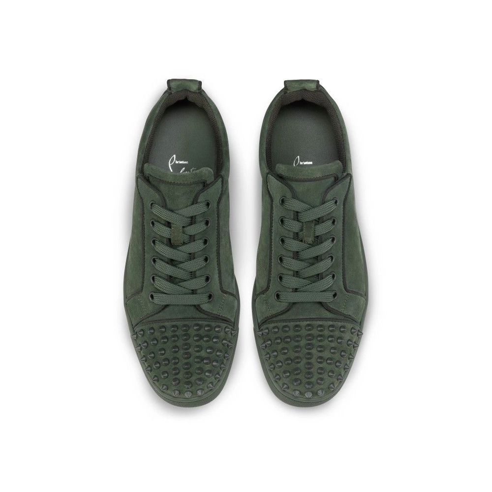 Discount Christian Louboutin Louis Junior Spikes Sneakers Veau Velours And Spikes Tennessee Outlet