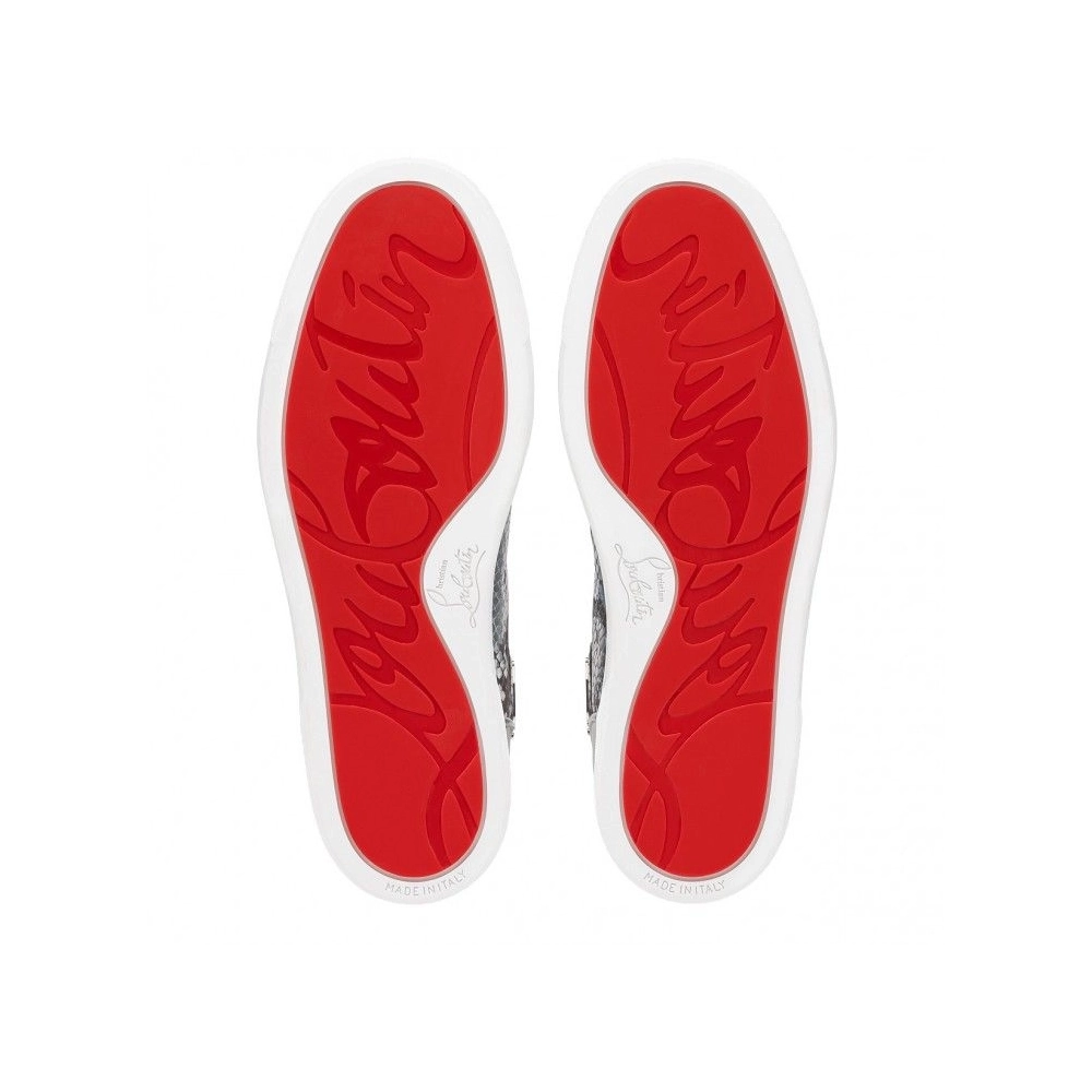 Discount Christian Louboutin Fun Louis High-Top Sneakers Sale Online, Cheap CL Shoes Store