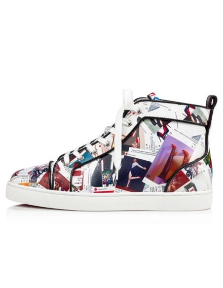cheap Christian Louboutin Louis Orlato Multi/black Claf sale