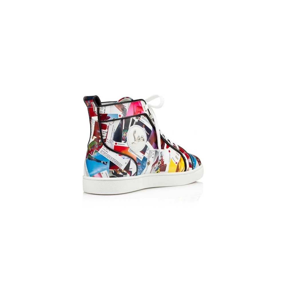 cheap Christian Louboutin Louis Orlato Multi/black Claf sale
