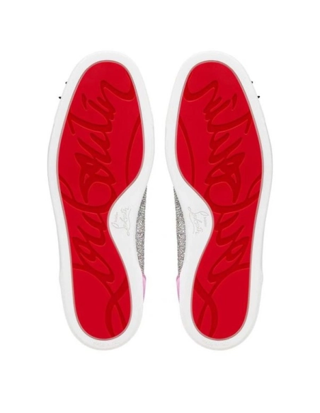 cheap Christian Louboutin Louis Strass P Pik Pik Version Multi Suede Leather sale