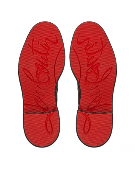 Fake Christian Louboutin Urbino Chelsea Low Boots Calf Leather Cosme, Knockoff CL Shoes