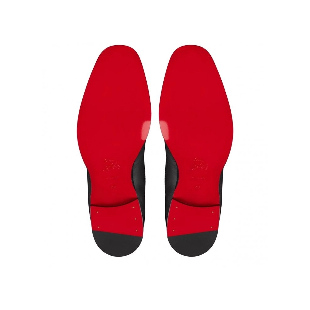 Discount Christian Louboutin Chambeliboot Boots Calf Leather Black, Cheap Christian Louboutin Shoes Outlet Online