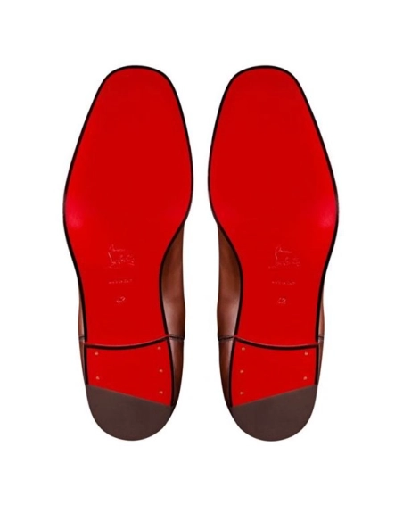 cheap Christian Louboutin Boot Sanson Havane Leather sale