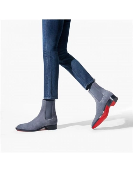 cheap Christian Louboutin Boot Samson Orlato Flat Islande Calf sale