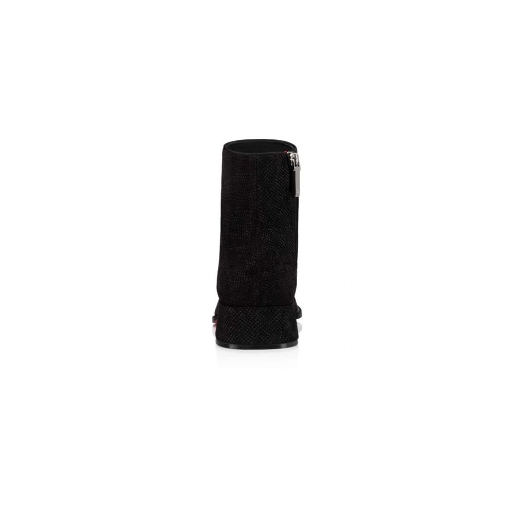 cheap Christian Louboutin Boot Fever Black Shoe sale