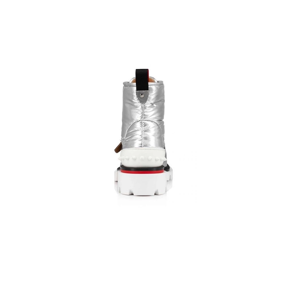 cheap Christian Louboutin Boot Our Georges B Silver Antispecchio sale