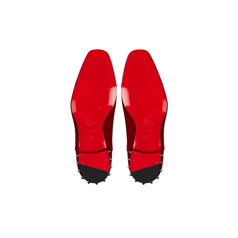 cheap Christian Louboutin Oxford So Greggo Loubi Red Shoe sale