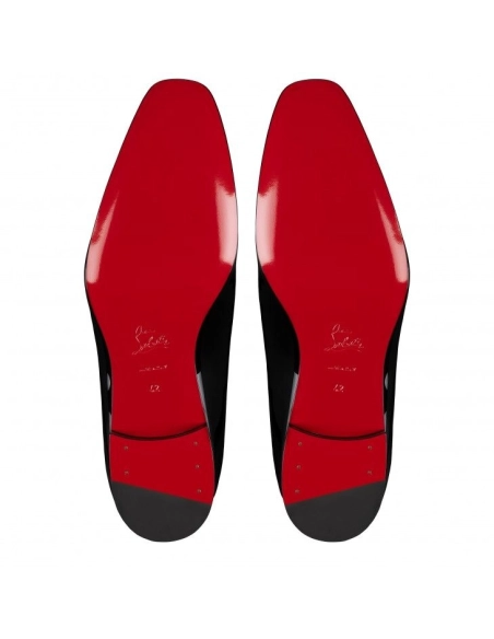 Cheap Christian Louboutin Chickito W Derbies Patent Leather Black on Sale, Discount CL Shoes Outlet Store