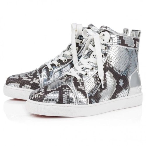 Discount Christian Louboutin Fun Louis High-Top Sneakers Sale Online, Cheap CL Shoes Store