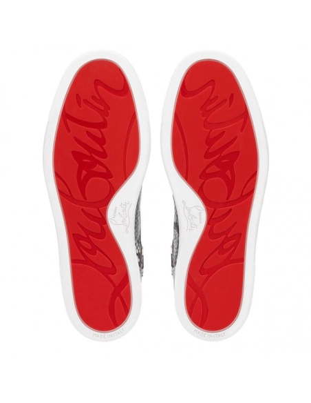 Discount Christian Louboutin Fun Louis High-Top Sneakers Sale Online, Cheap CL Shoes Store