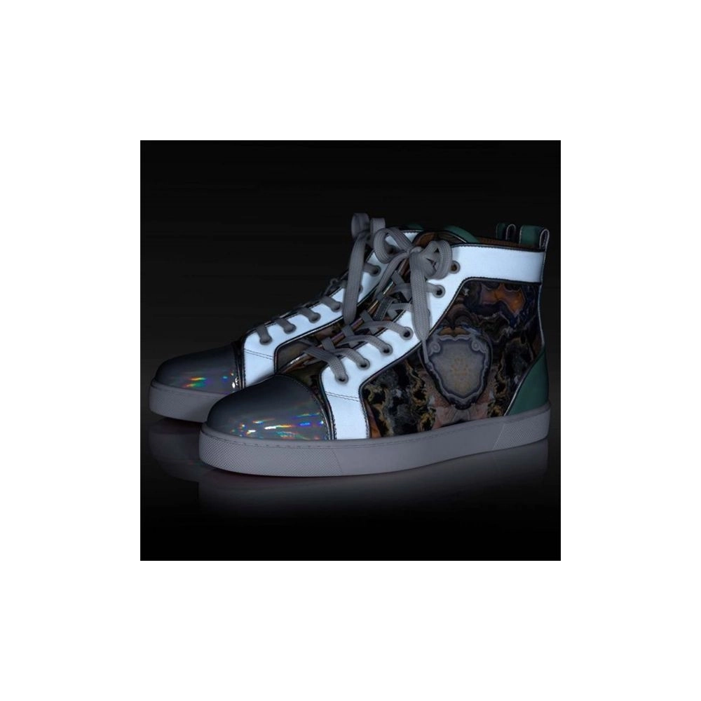 cheap Christian Louboutin Louis Orlato Version Multi Patent For Men sale