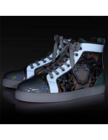cheap Christian Louboutin Louis Orlato Version Multi Patent For Men sale