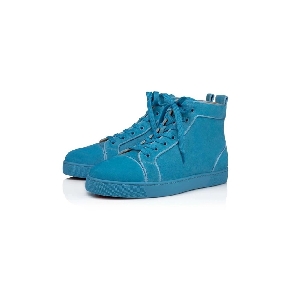cheap Christian Louboutin High-top Louis Orlato Panorama Veau Velours sale