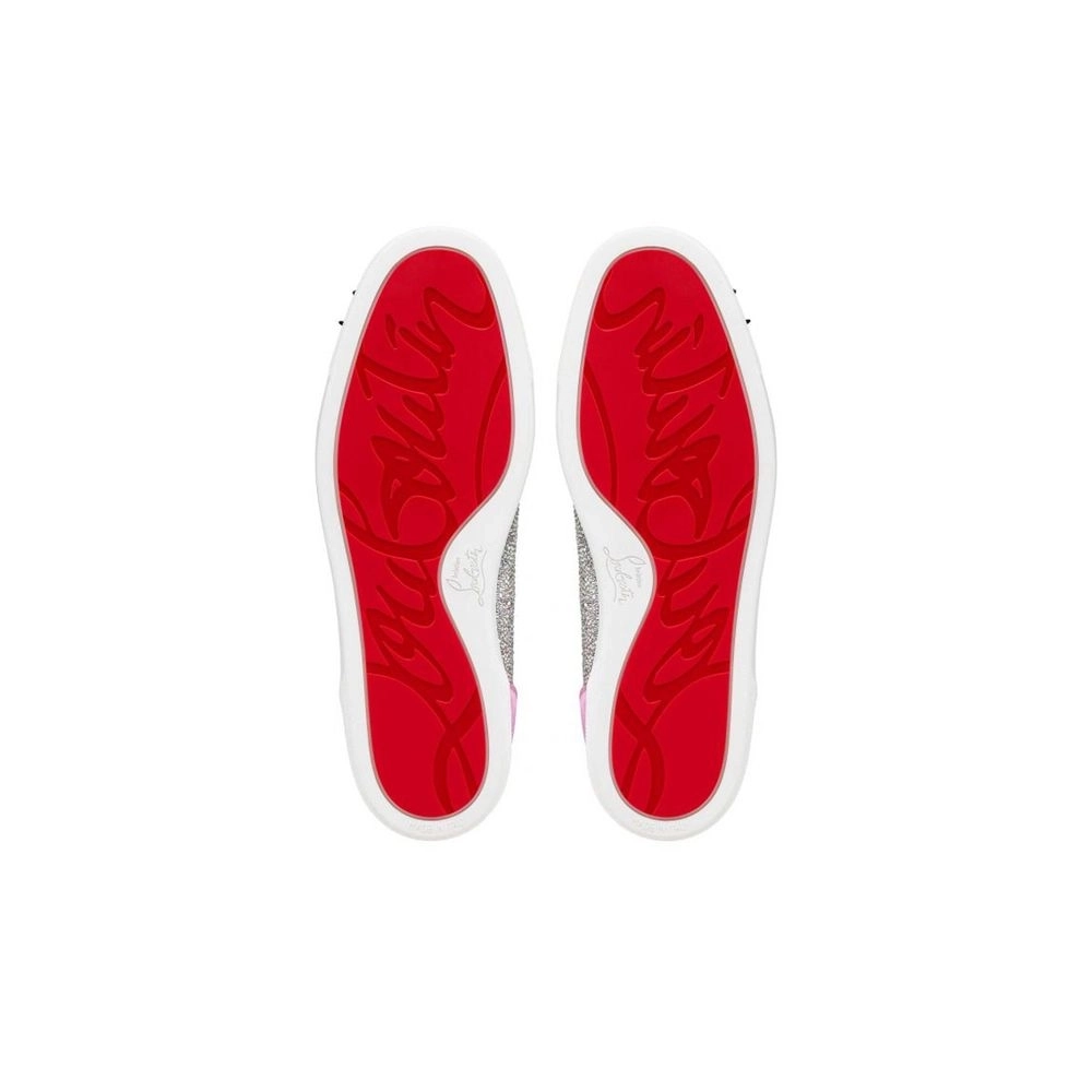 cheap Christian Louboutin High Top Louis Strass Pik Pik Version Multi Suede Leather sale