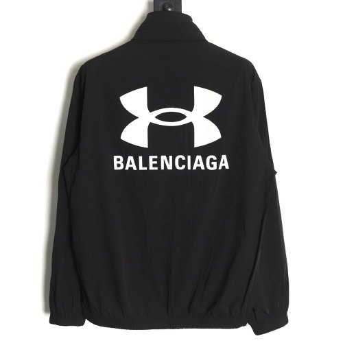 Balenciaga joint style stretch nylon hooded jacket,cheap Balenciaga