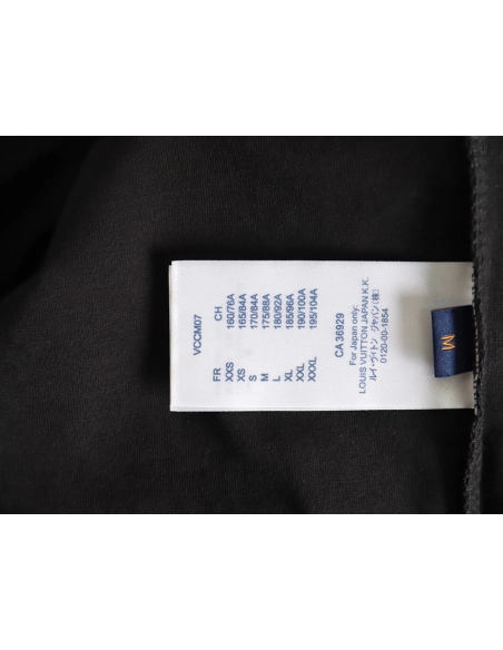 Louis Vuitton full print monogram dark pattern jacquard short sleeve Tshirt,cheap Louis Vuitton
