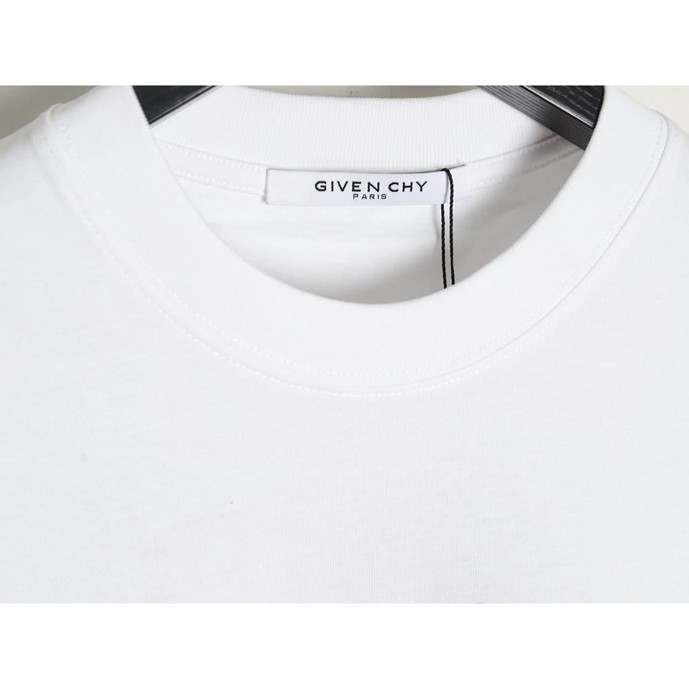 Givenchy floral embroidered lettering logo short sleeves,cheap Givenchy