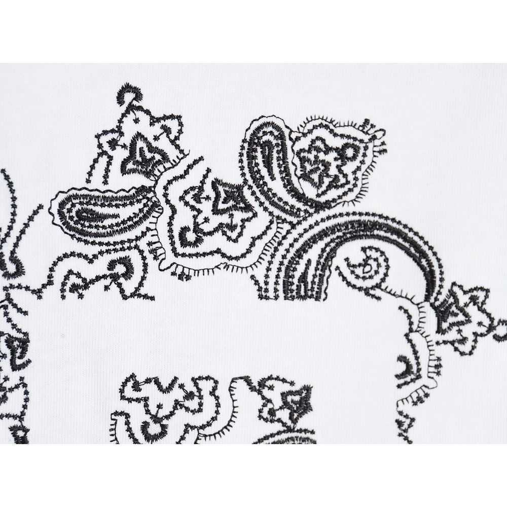 Givenchy floral embroidered lettering logo short sleeves,cheap Givenchy