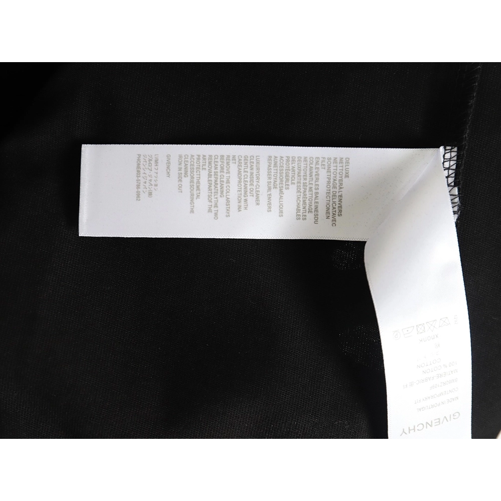 Givenchy floral embroidered lettering logo short sleeves,cheap Givenchy