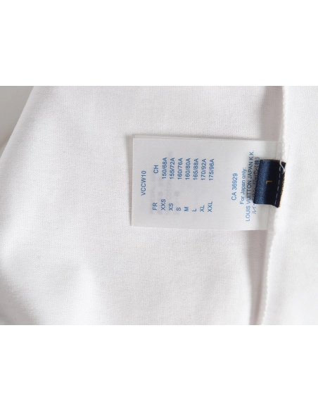 Louis Vuitton small airplane printed letter logo short sleeves,cheap Louis Vuitton
