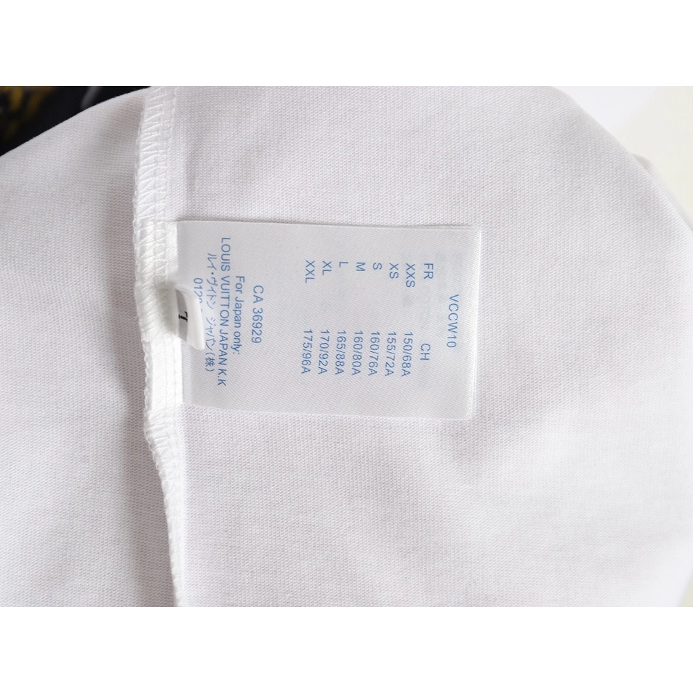 Louis Vuitton inkjet presbyopic print short sleeves,cheap Louis Vuitton