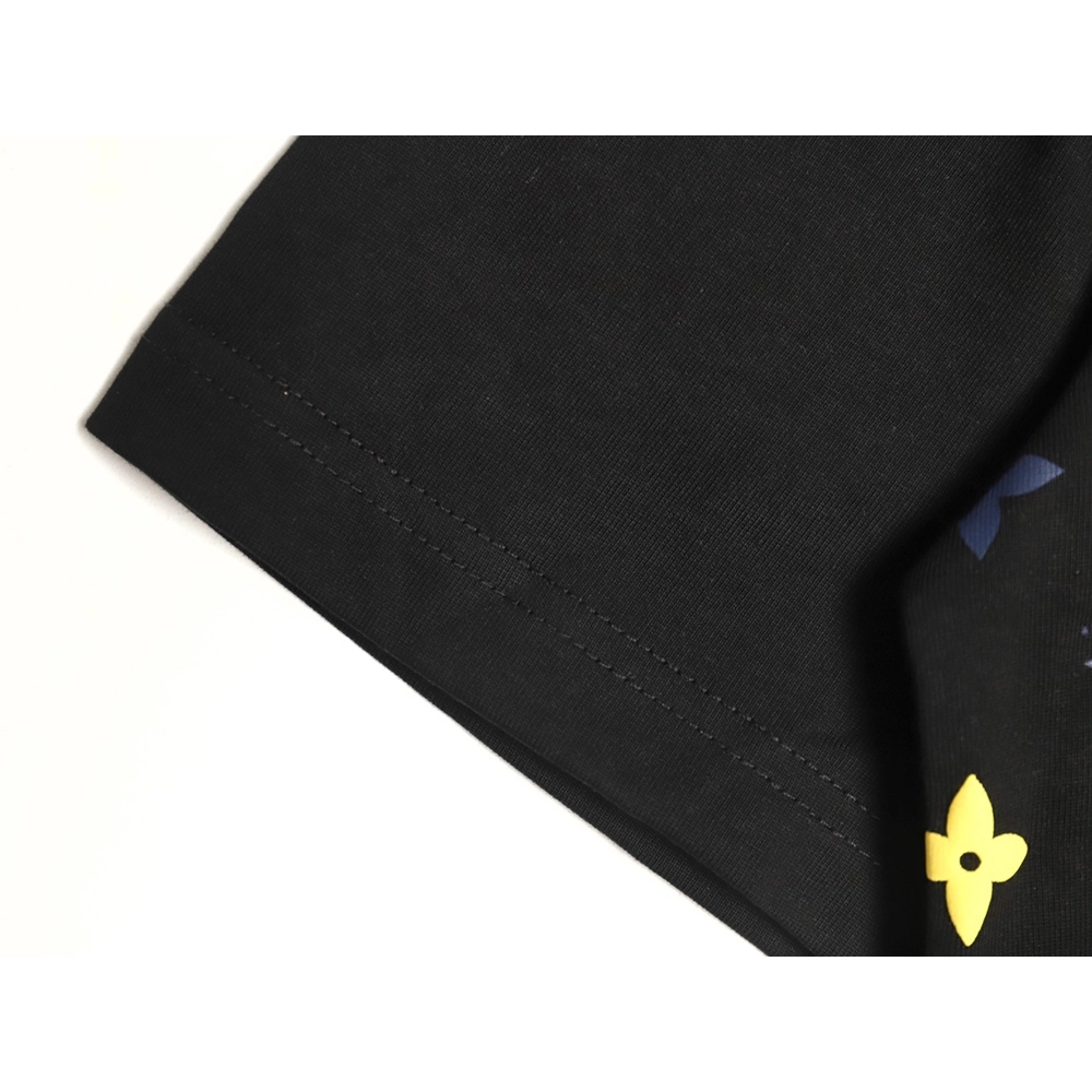 Louis Vuitton inkjet presbyopic print short sleeves,cheap Louis Vuitton