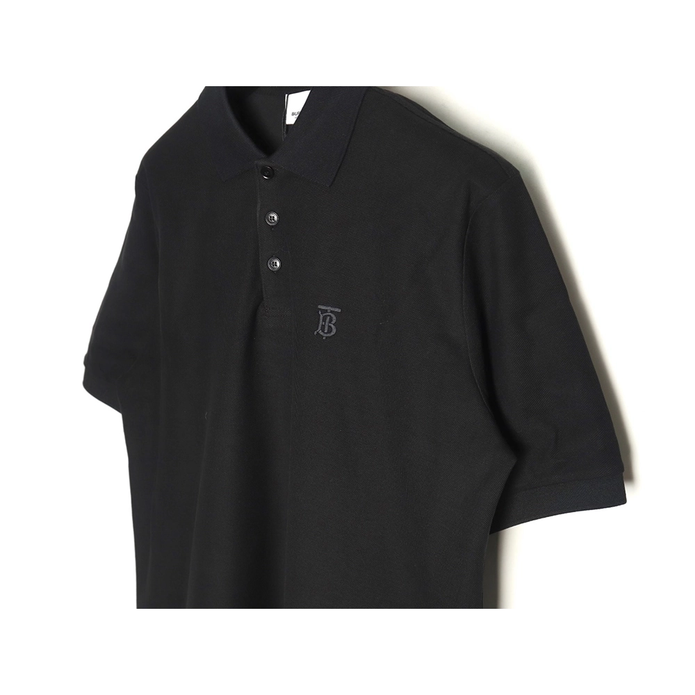 Burberry classic embroidered TB small logo Polo short sleeve,cheap Burberry