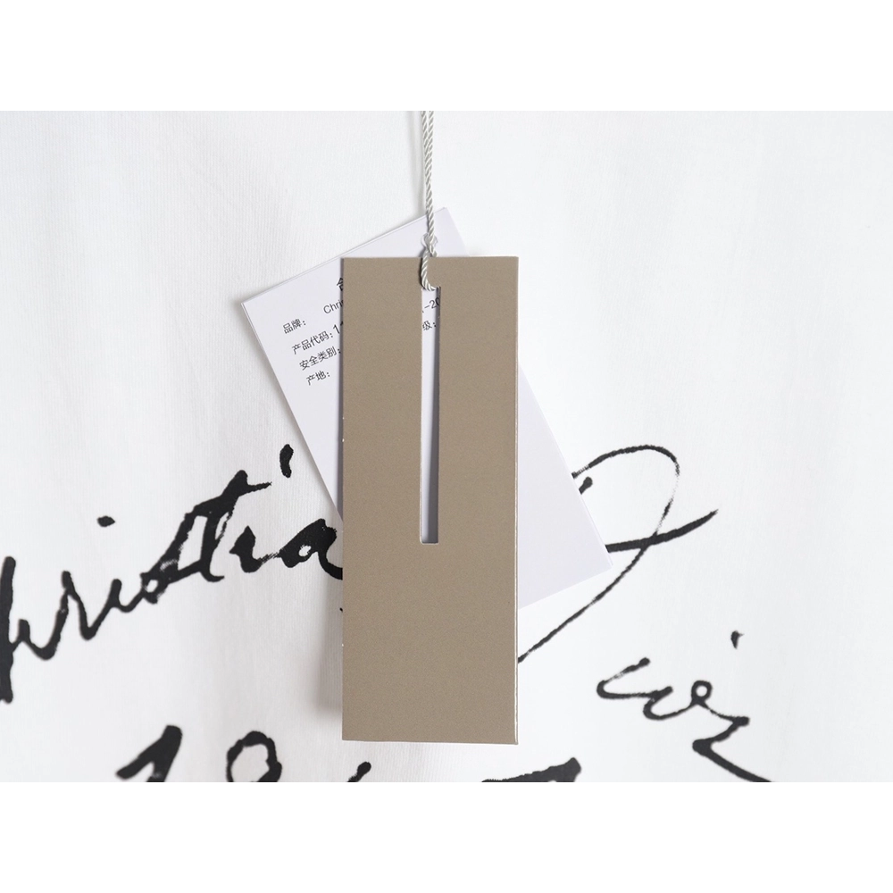 Dior 1947 signature lettering print short sleeves,cheap Dior