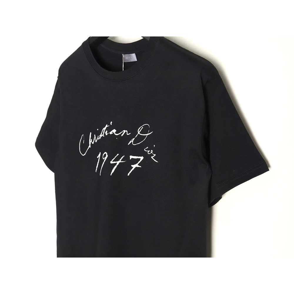 Dior 1947 signature lettering print short sleeves,cheap Dior