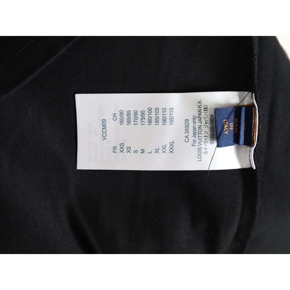 Louis Vuitton embroidered logo badge shortsleeved Tshirt,cheap Louis Vuitton