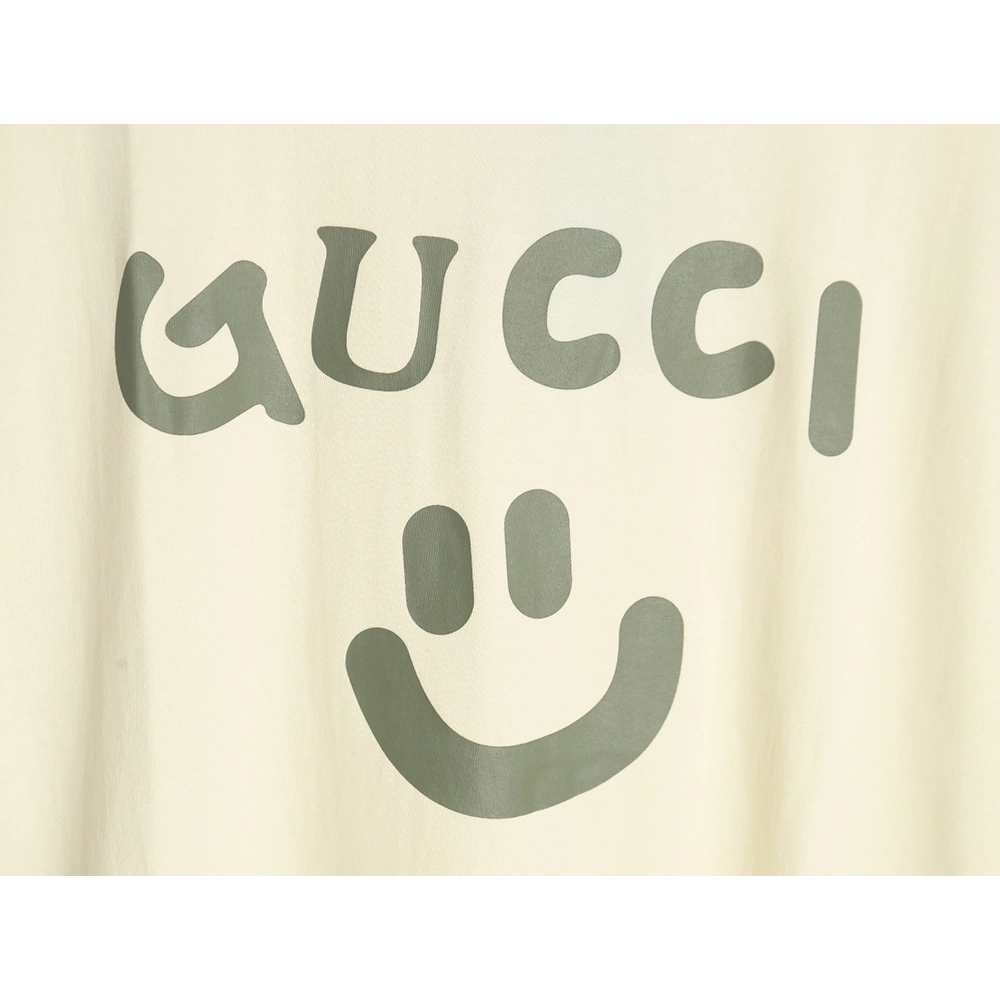 Gucci Smiley Face Print Short Sleeve,cheap Gucci