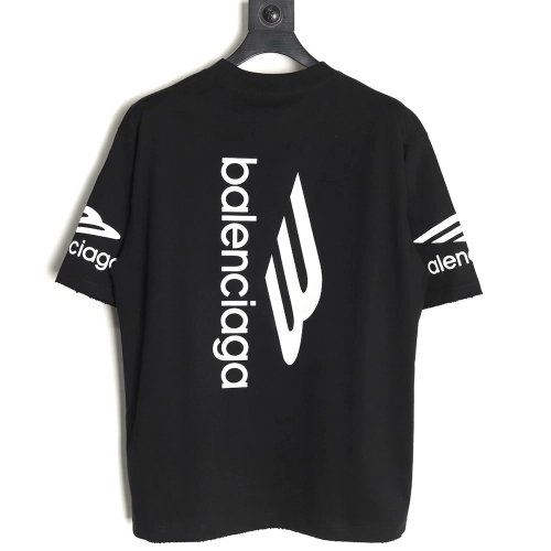 Balenciaga ski series printed shortsleeved Tshirt,cheap Balenciaga