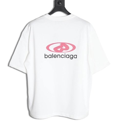 Balenciaga lettering print short sleeves,cheap Balenciaga