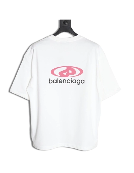 Balenciaga lettering print short sleeves,cheap Balenciaga