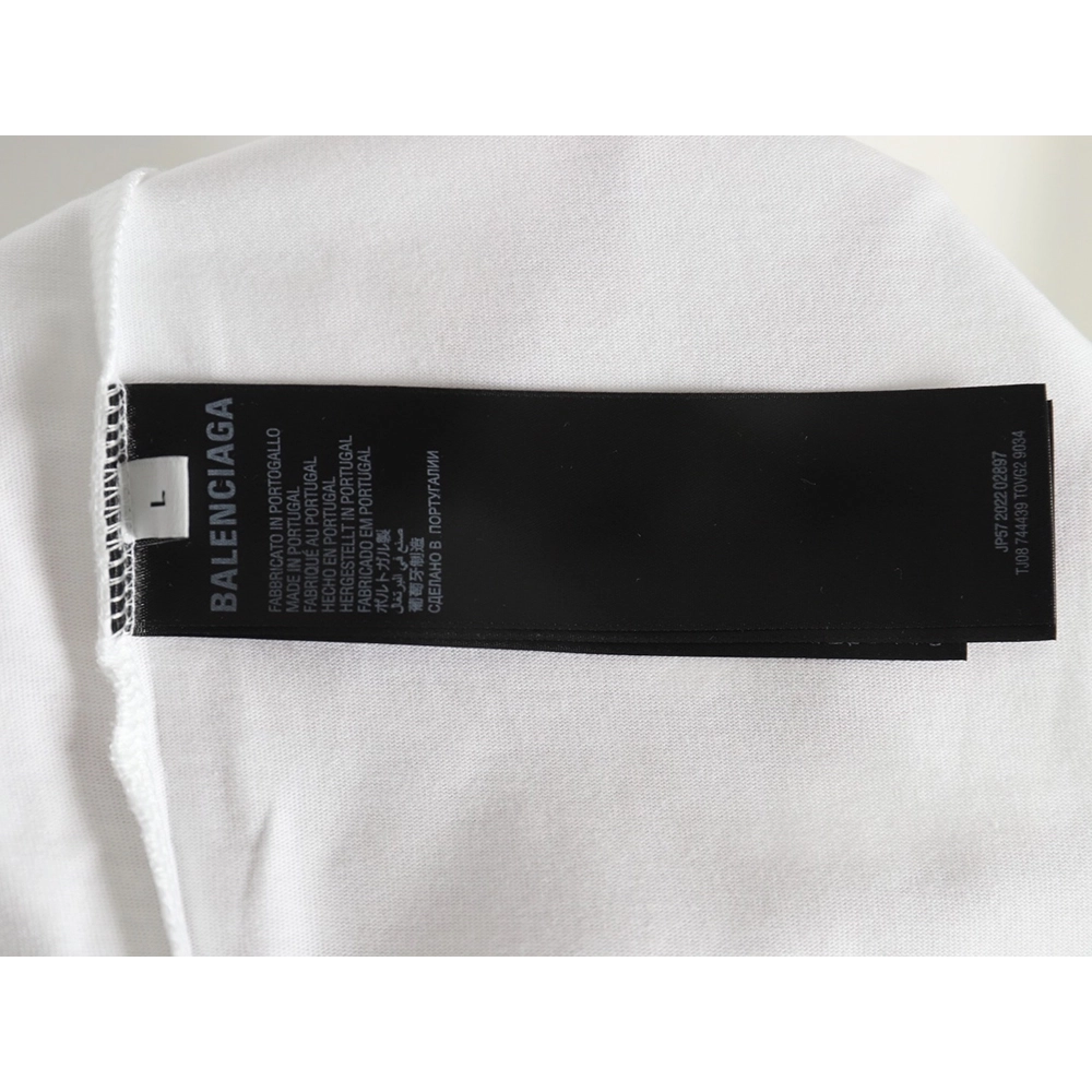Balenciaga lettering print short sleeves,cheap Balenciaga