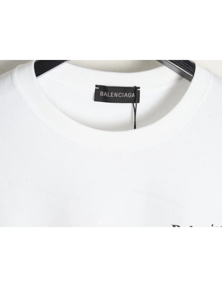 Balenciaga lettering print short sleeves,cheap Balenciaga