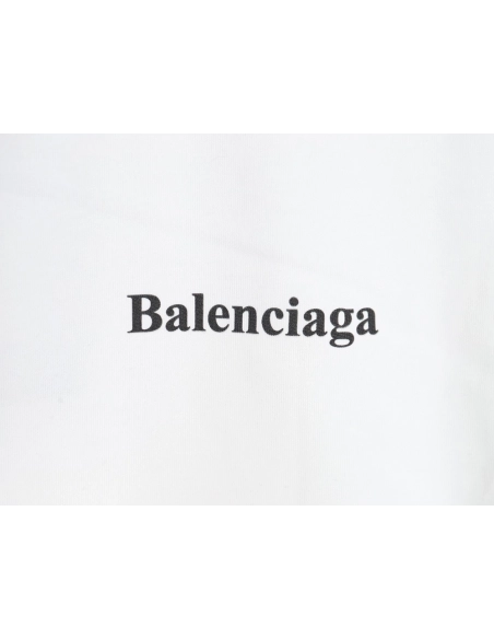 Balenciaga lettering print short sleeves,cheap Balenciaga