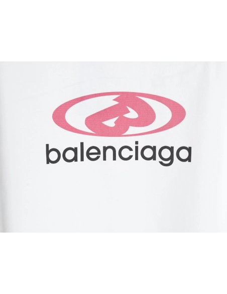 Balenciaga lettering print short sleeves,cheap Balenciaga