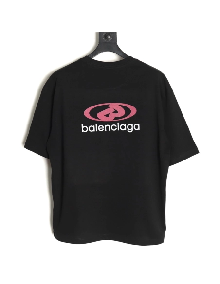 Balenciaga lettering print short sleeves,cheap Balenciaga