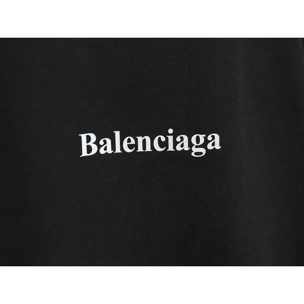Balenciaga lettering print short sleeves,cheap Balenciaga
